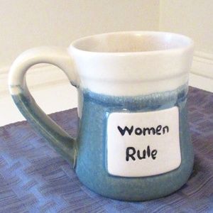 Country Road Stoneware Mug "Women Rule"